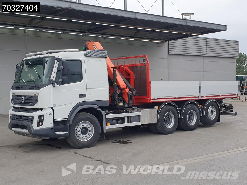 Volvo FMX 420 8X4 ONLY 11.300Kms! Palfinger PK18002 EH K Camion con sponde ribaltabili