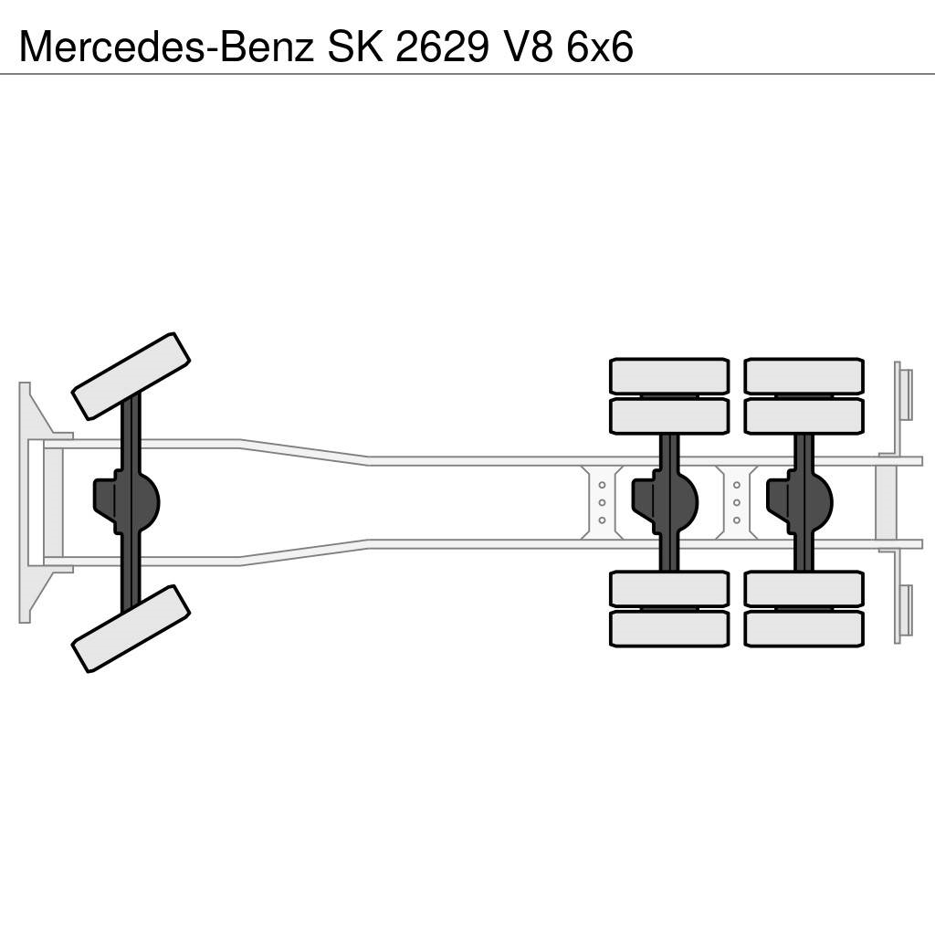 Mercedes-Benz SK 2629 V8 6x6 Camiones con chasís y cabina