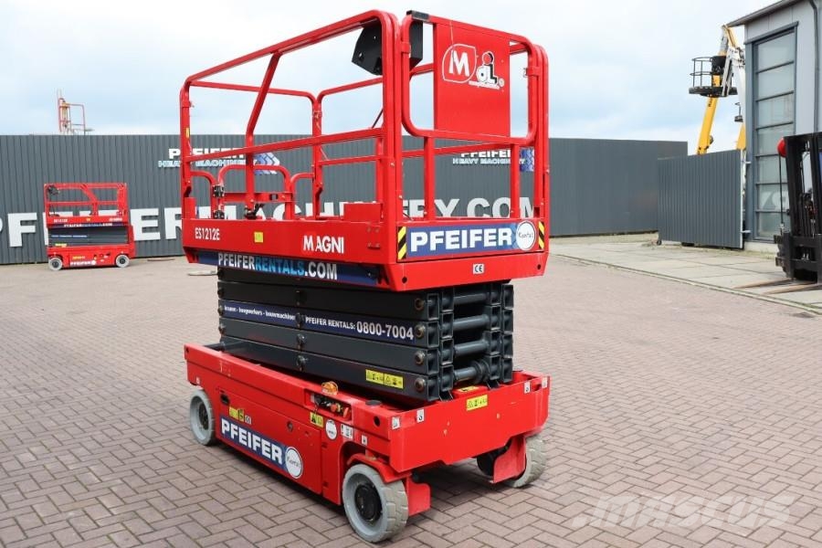 Magni ES1212E Valid inspection, *Guarantee! Electric, 12 Scissor lifts