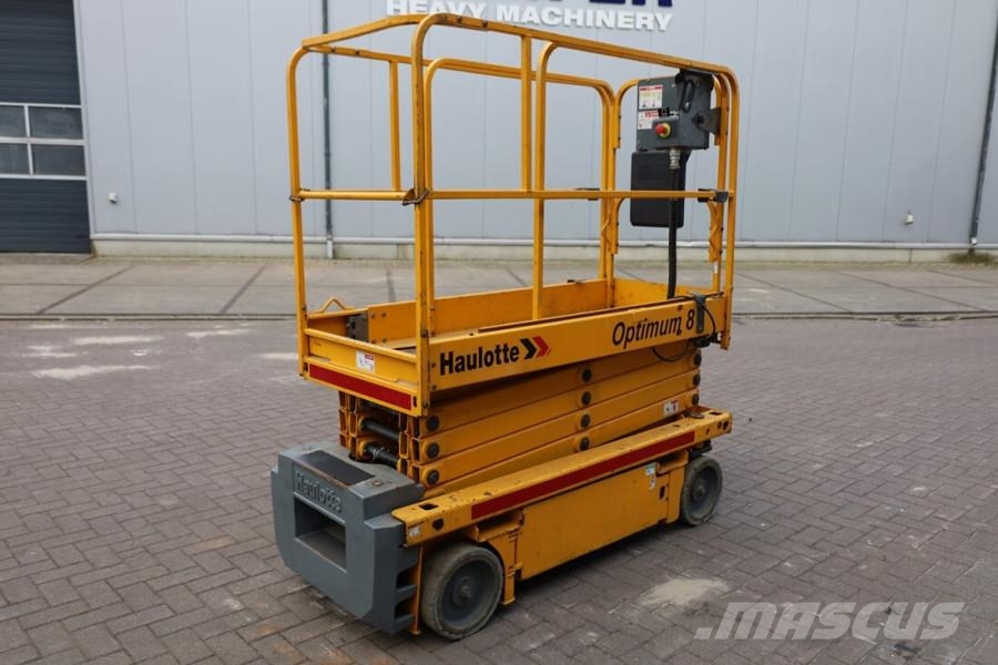 Haulotte Optimum 8 As-Is, Electric, 7.77m Working Height, 2 Saksilavat