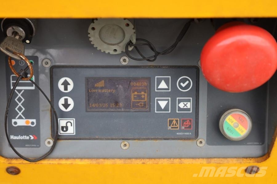 Haulotte Optimum 8 As-Is, Electric, 7.77m Working Height, 2 Saksilavat