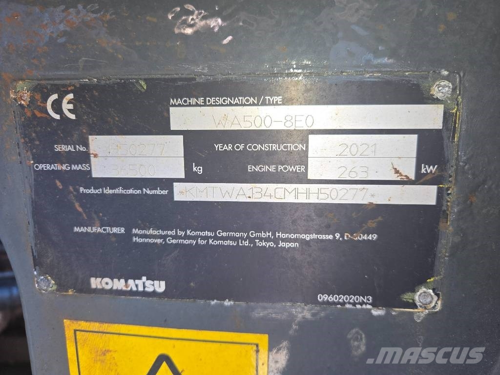 Komatsu WA 500-8 Hjullastare