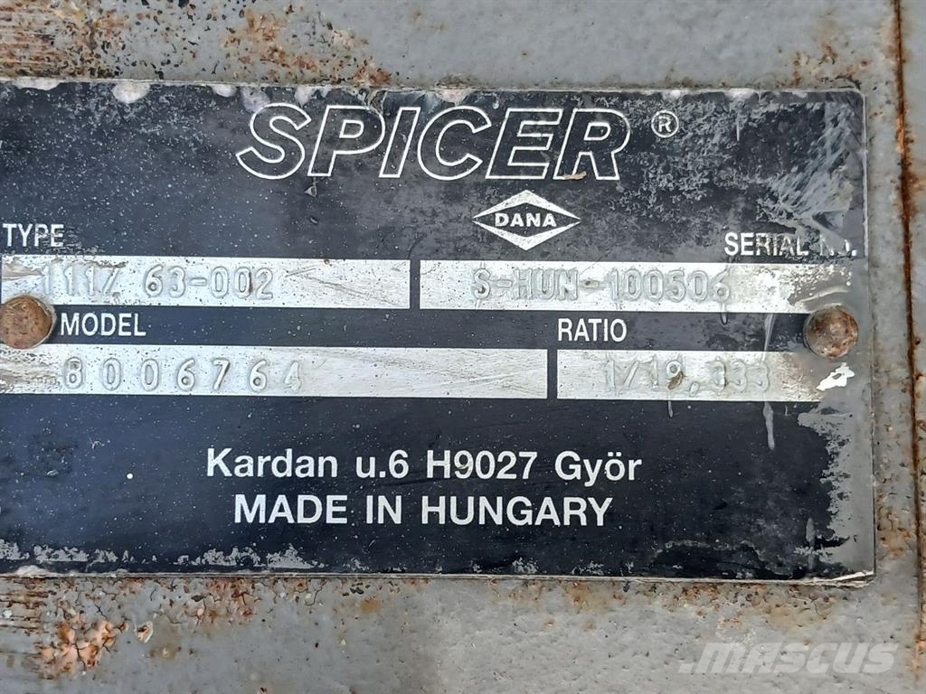 Atlas AR75-8006764-Dana Spicer 111/63-Axle/Achse/As Assi