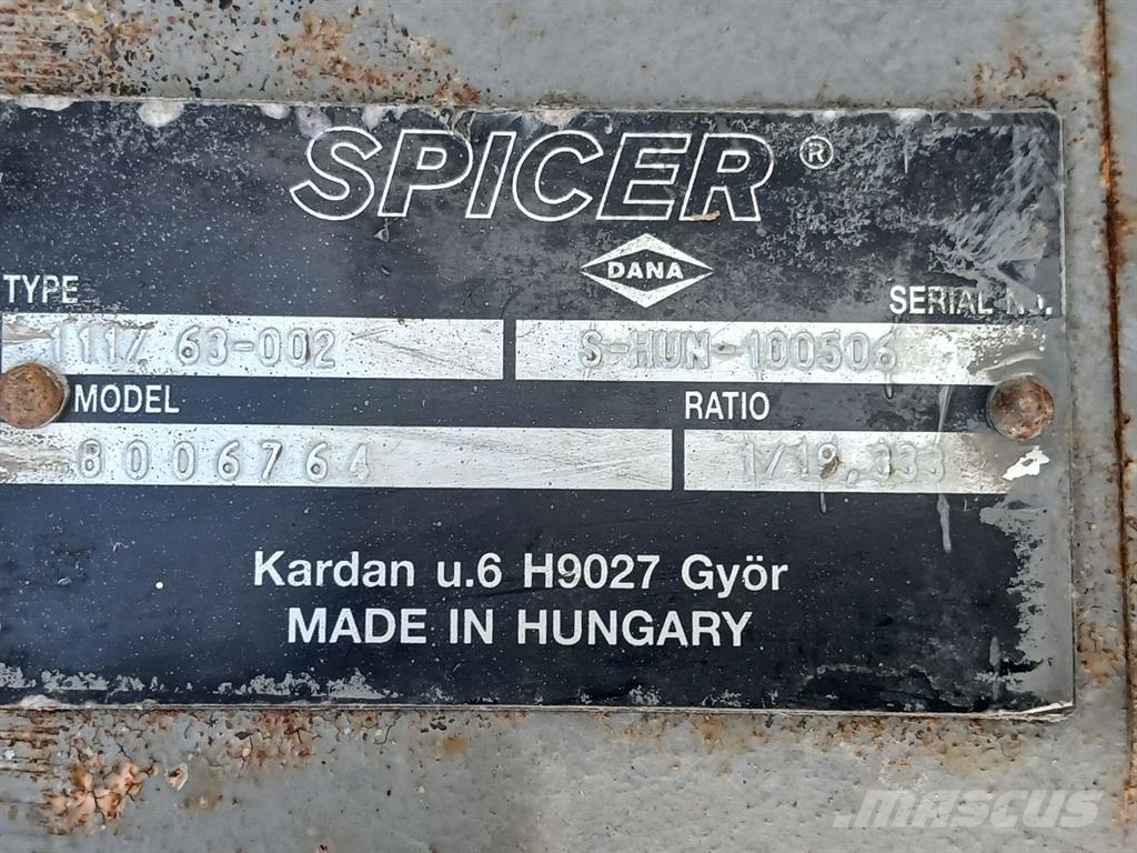 Atlas AR75-8006764-Dana Spicer 111/63-Axle/Achse/As Akselit