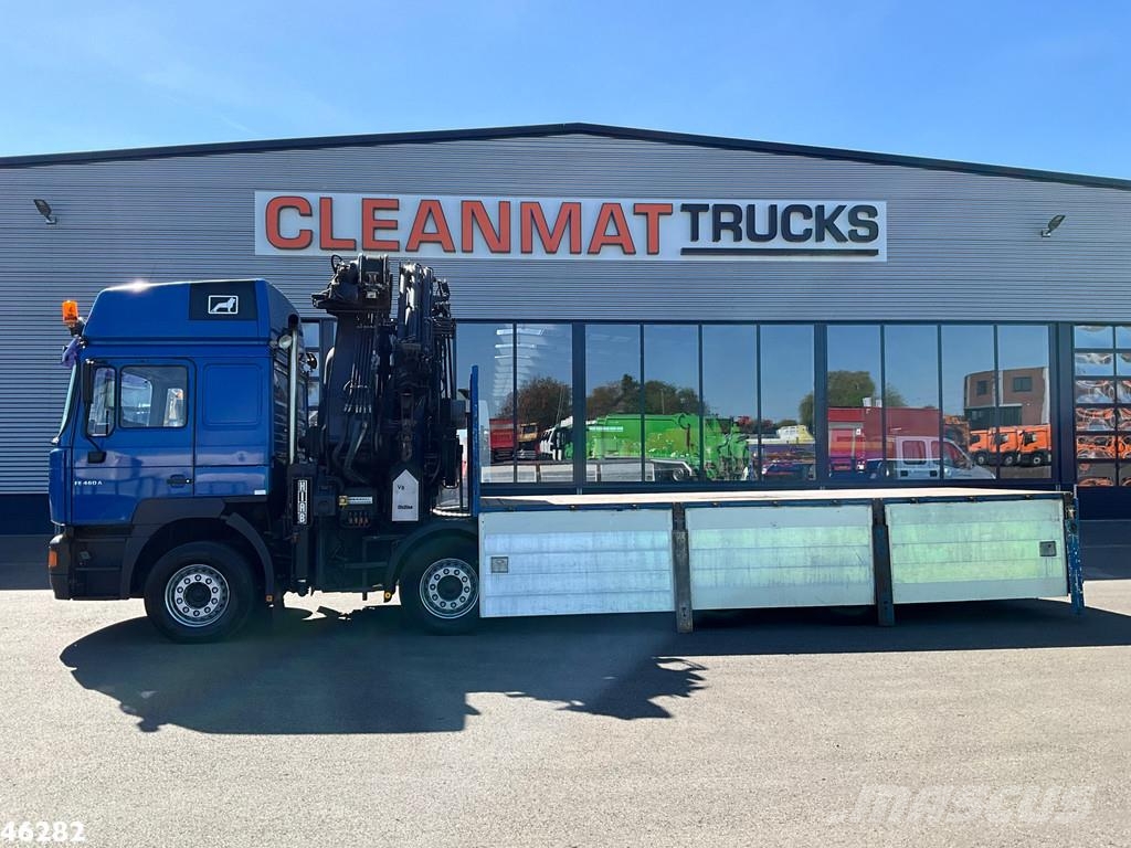 MAN 26.464 DFLC 8x4 Hiab 60 Tonmeter laadkraan + Fly-J رافعات صالحة لكل أنواع الطرق