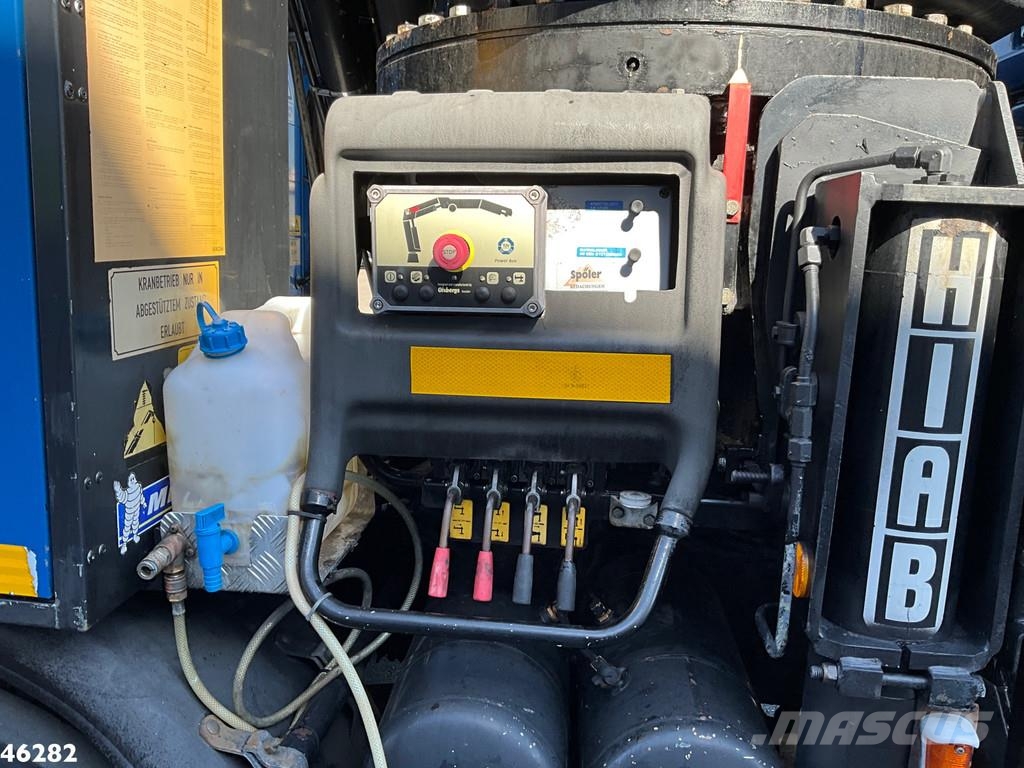 MAN 26.464 DFLC 8x4 Hiab 60 Tonmeter laadkraan + Fly-J رافعات صالحة لكل أنواع الطرق