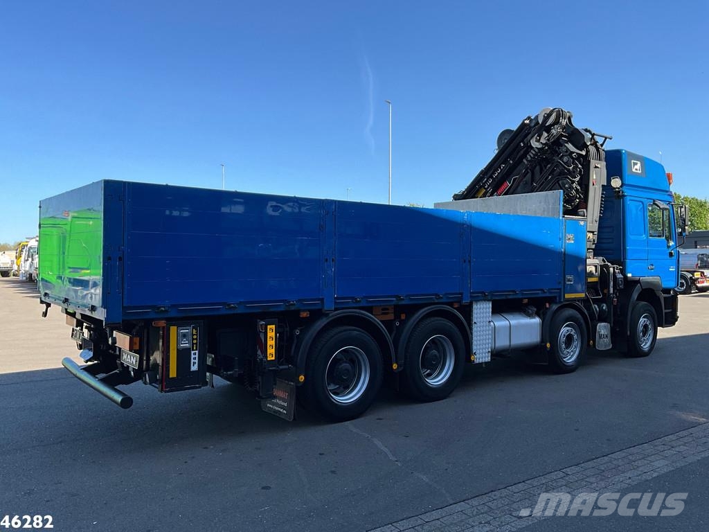 MAN 26.464 DFLC 8x4 Hiab 60 Tonmeter laadkraan + Fly-J رافعات صالحة لكل أنواع الطرق