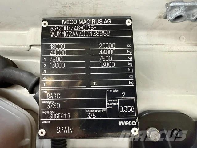 Iveco S-WAY 510 Retarder / Euro6 d / 2 x Tank Vilcēji