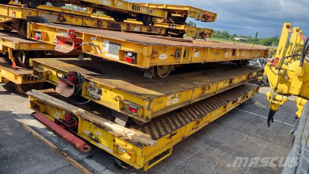  Rail Trailer 6M / 5M / 4M Rail Trailer عربات صيانة خطوط السكك الحديدية