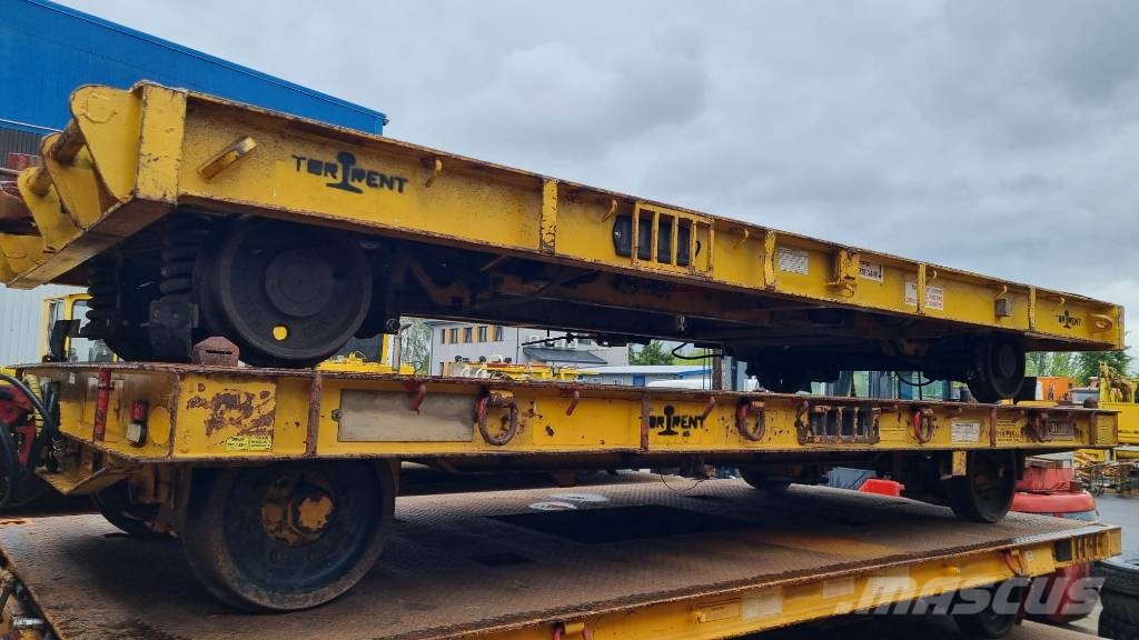  Rail Trailer 6M / 5M / 4M Rail Trailer عربات صيانة خطوط السكك الحديدية