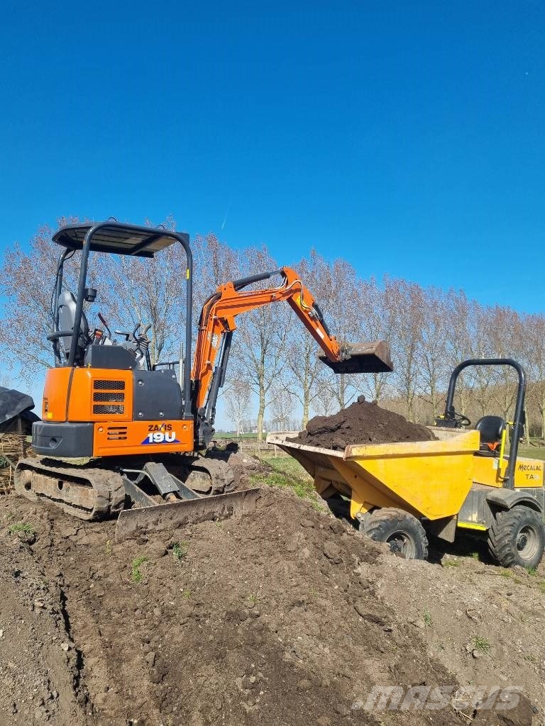 Hitachi ZX 19 U, 2021, Netherlands - Used mini excavators