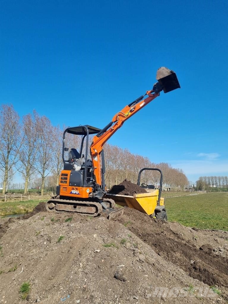 Hitachi ZX 19 U, 2021, Netherlands - Used mini excavators