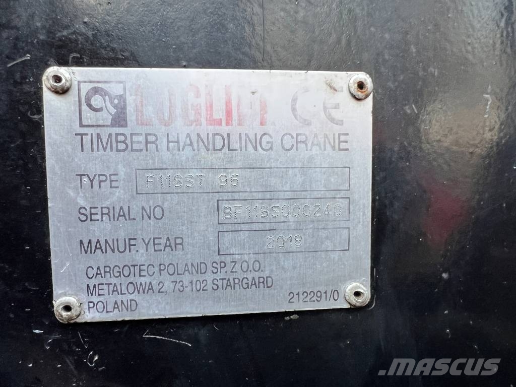 Loglift 118ST 96 Tømmerkraner