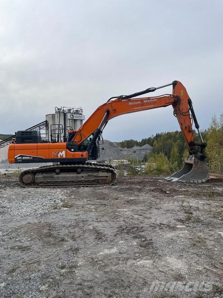 Doosan DX380LC-7 Beltegraver
