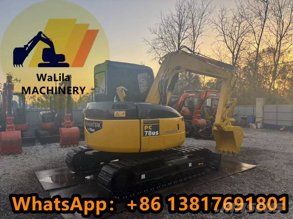 Komatsu PC 78 US-6 ミニ油圧ショベル 7t以下(ミニユンボ・ミニディガー)