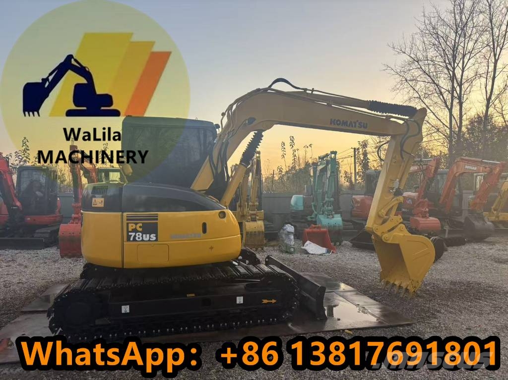 Komatsu PC 78 US-6 ミニ油圧ショベル 7t以下(ミニユンボ・ミニディガー)