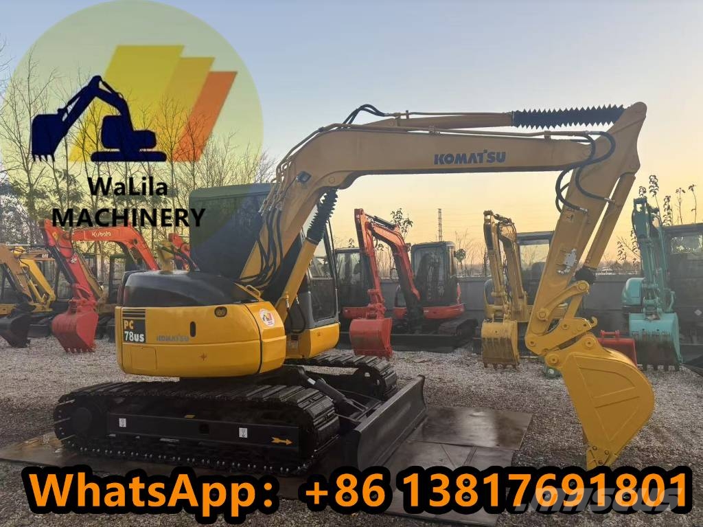 Komatsu PC 78 US-6 ミニ油圧ショベル 7t以下(ミニユンボ・ミニディガー)