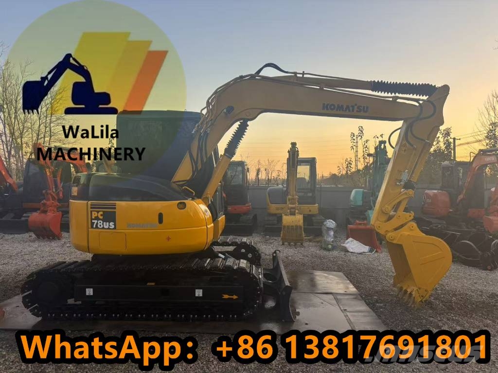 Komatsu PC 78 US-6 ミニ油圧ショベル 7t以下(ミニユンボ・ミニディガー)