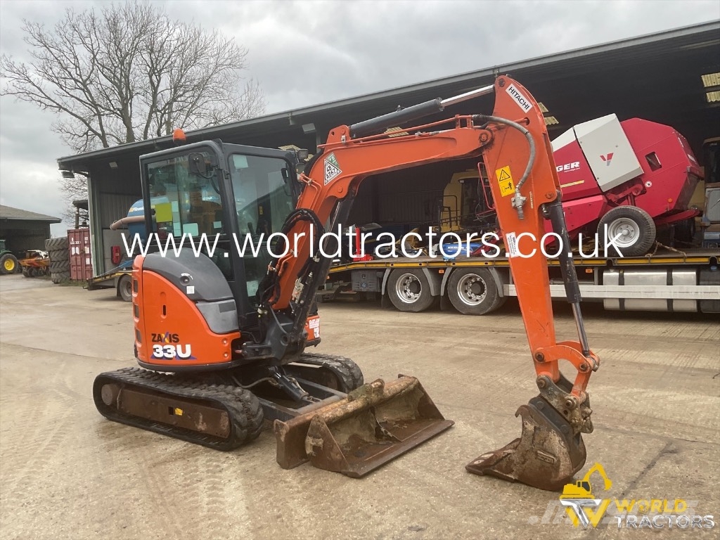 Hitachi ZAXIS 33 Мини-экскаваторы