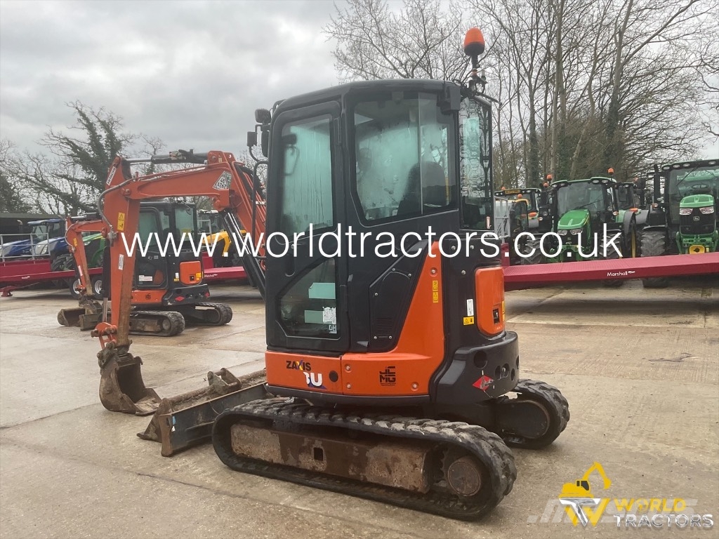 Hitachi ZAXIS 33 Мини-экскаваторы
