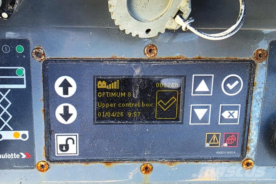 Haulotte Optimum 8 Electric, 7.77m Working Height, 230kg Ca Elevadores de tesoura