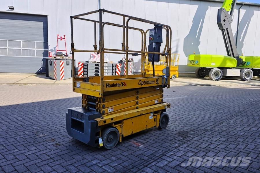 Haulotte Optimum 8 Electric, 7.77m Working Height, 230kg Ca Elevadores de tesoura