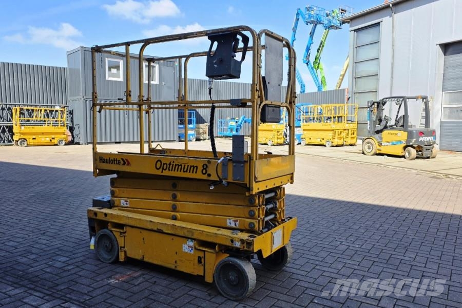 Haulotte Optimum 8 Electric, 7.77m Working Height, 230kg Ca Elevadores de tesoura