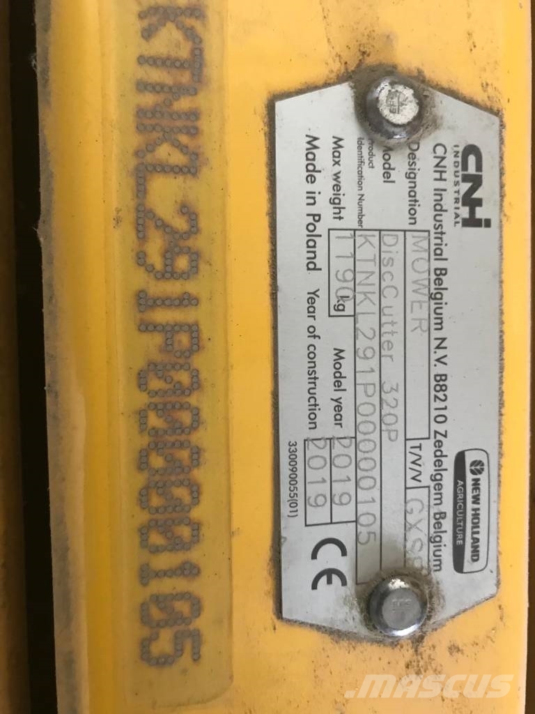 New Holland DISCOCUTTER 320 P Uređaji za kosačice