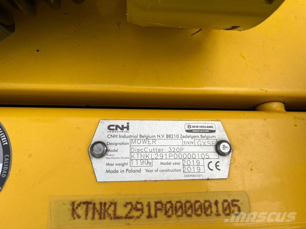New Holland DISCOCUTTER 320 P Uređaji za kosačice