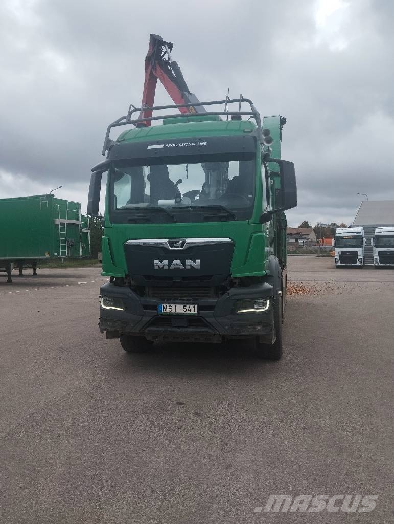 MAN TGS 35.510 Дробилки древесины
