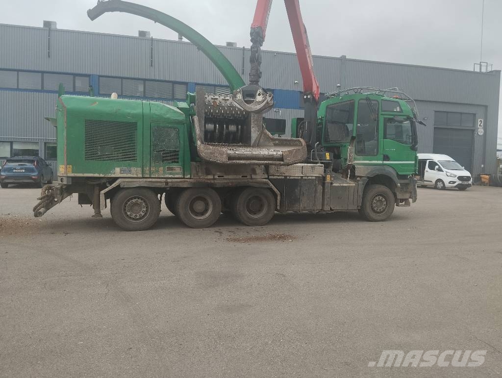 MAN TGS 35.510 Дробилки древесины