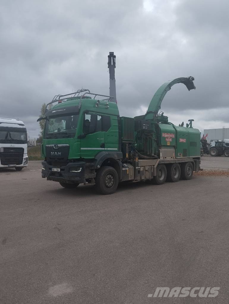 MAN TGS 35.510 Дробилки древесины
