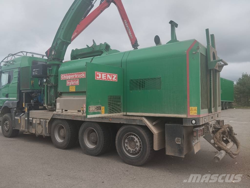MAN TGS 35.510 Дробилки древесины