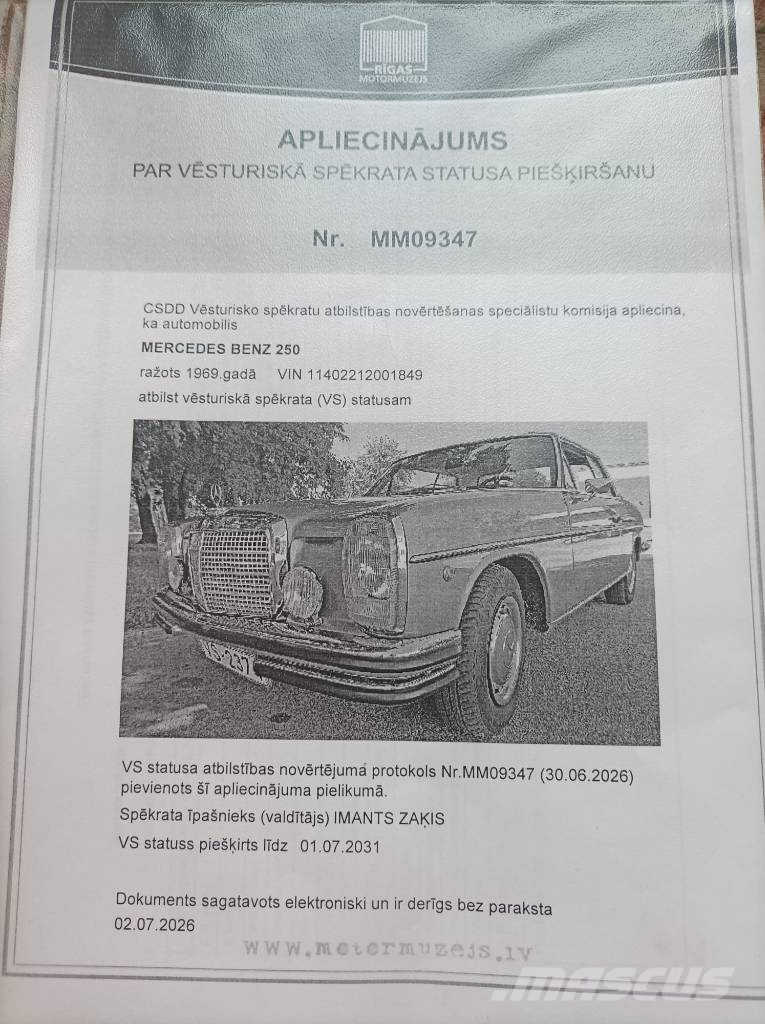 Mercedes-Benz 250 Auto