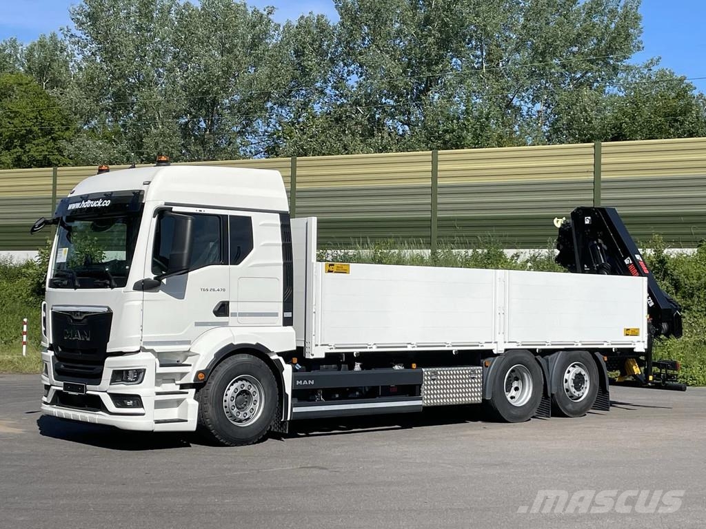 MAN TGS 26.520 MAN TGS 26.520 6X2-4 LL CC Euro 6e - Kr All terrain cranes