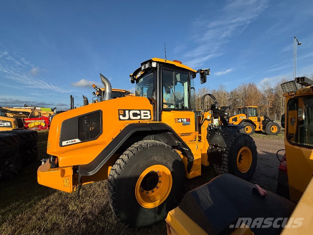 JCB 419S Nordic Edition 1.600tim! 50km/h Radlader