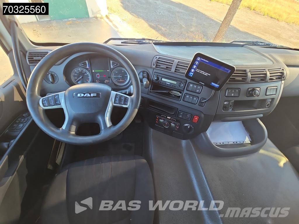 DAF CF 450 CF 4X2 Caja 8,20m Plataforma Dhollandia 2t شاحنات بغطاء جانبي