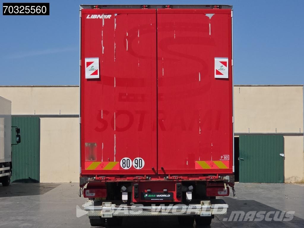 DAF CF 450 CF 4X2 Caja 8,20m Plataforma Dhollandia 2t Kamioni sa ciradom