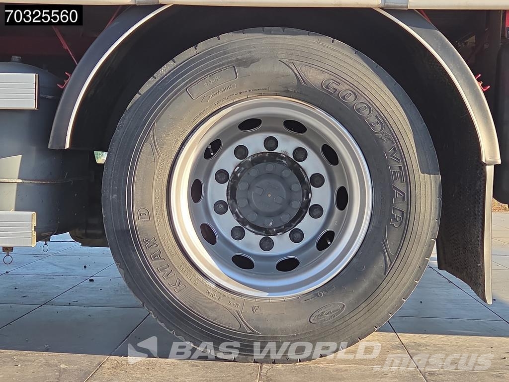 DAF CF 450 CF 4X2 Caja 8,20m Plataforma Dhollandia 2t شاحنات بغطاء جانبي