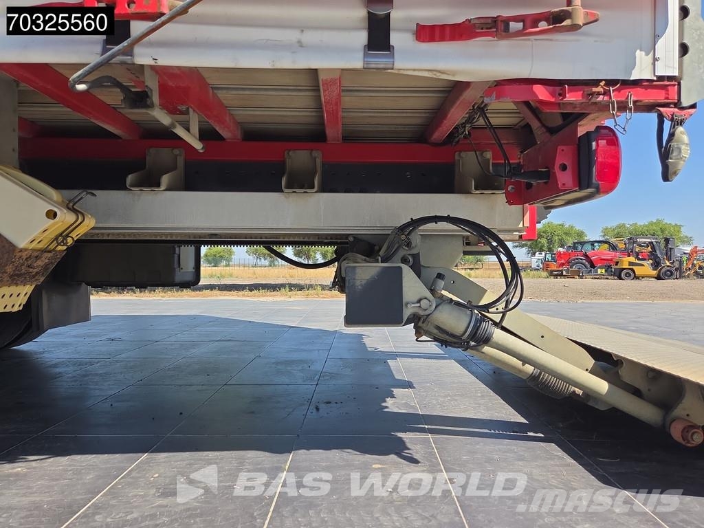 DAF CF 450 CF 4X2 Caja 8,20m Plataforma Dhollandia 2t شاحنات بغطاء جانبي