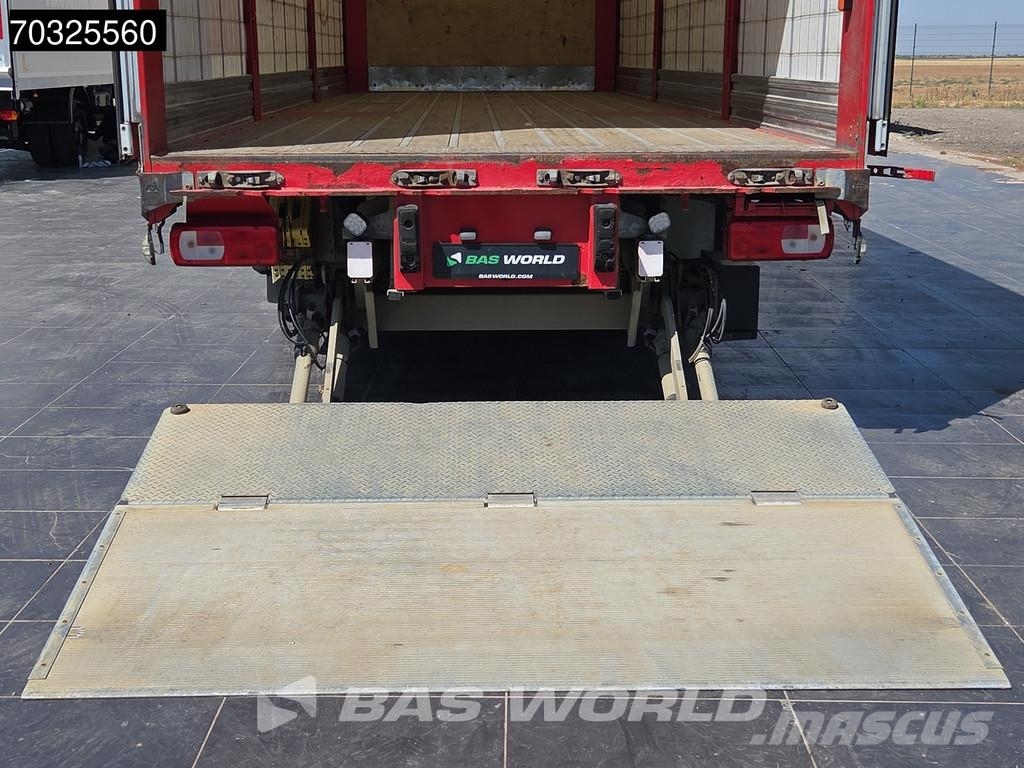 DAF CF 450 CF 4X2 Caja 8,20m Plataforma Dhollandia 2t شاحنات بغطاء جانبي
