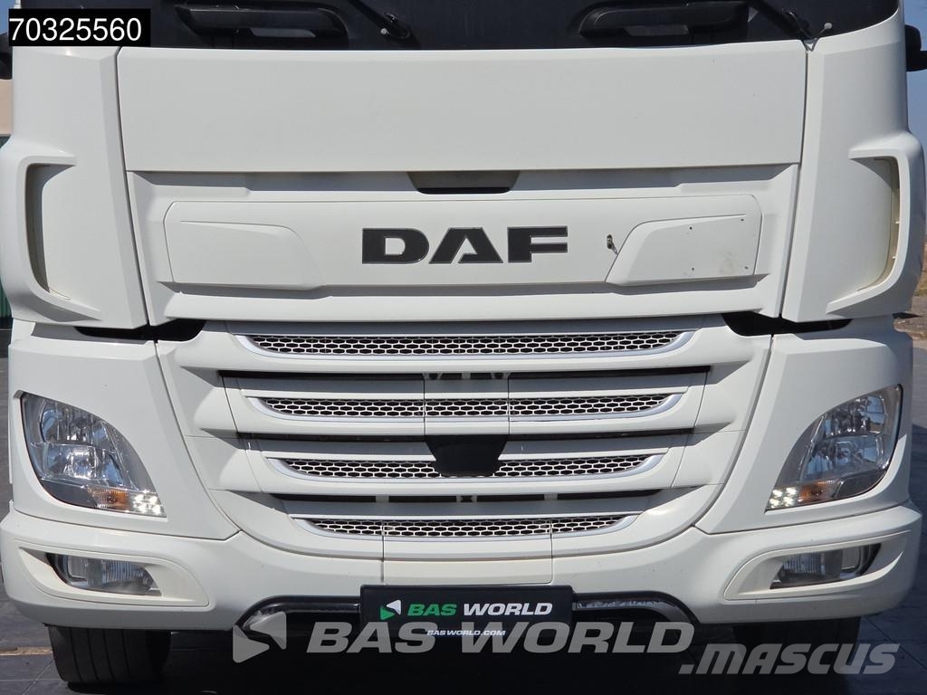 DAF CF 450 CF 4X2 Caja 8,20m Plataforma Dhollandia 2t شاحنات بغطاء جانبي