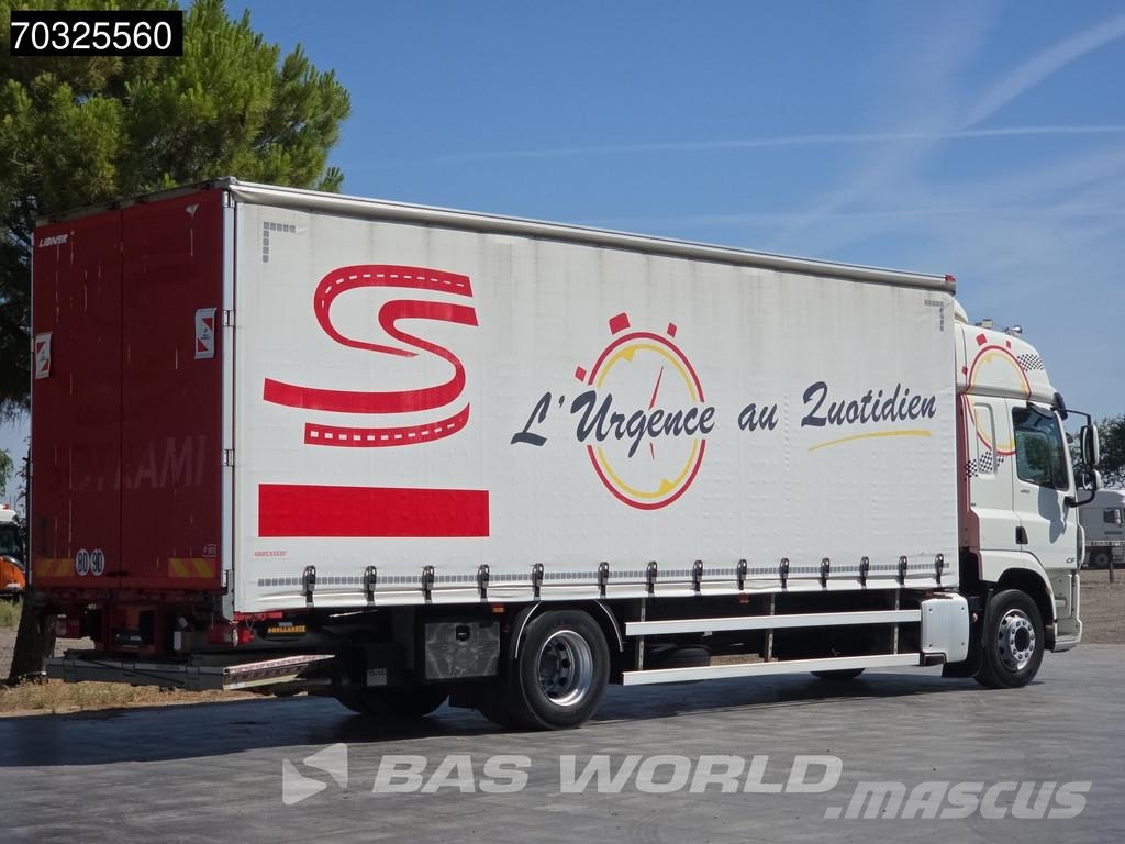 DAF CF 450 CF 4X2 Caja 8,20m Plataforma Dhollandia 2t Kamioni sa ciradom