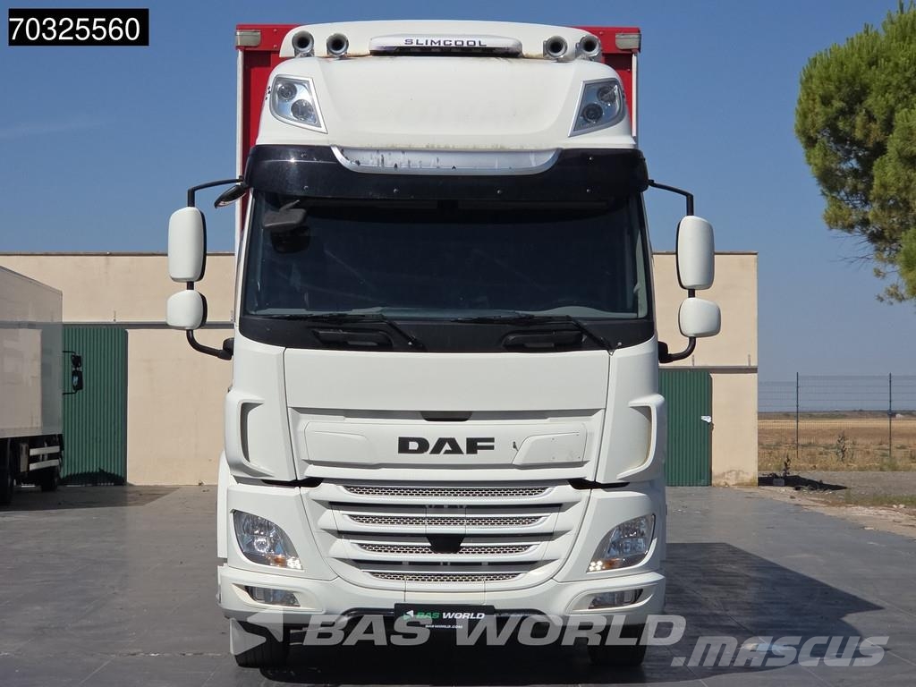 DAF CF 450 CF 4X2 Caja 8,20m Plataforma Dhollandia 2t Kamioni sa ciradom