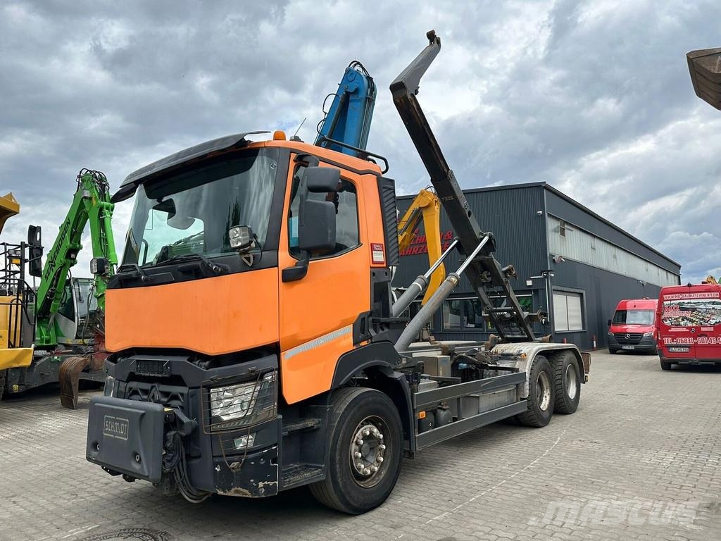 Renault C 460 Vrachtwagen met containersysteem