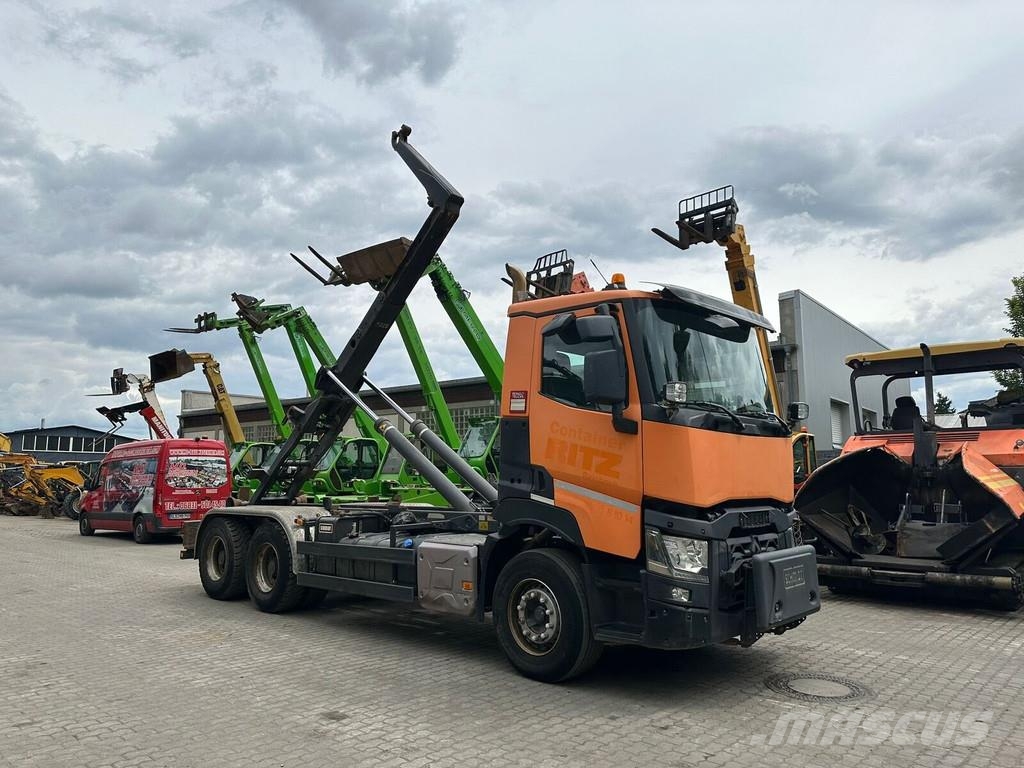 Renault C 460 Vrachtwagen met containersysteem