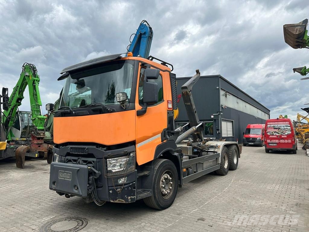 Renault C 460 Vrachtwagen met containersysteem