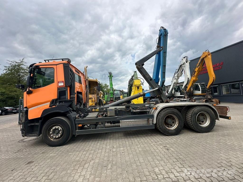 Renault C 460 Vrachtwagen met containersysteem
