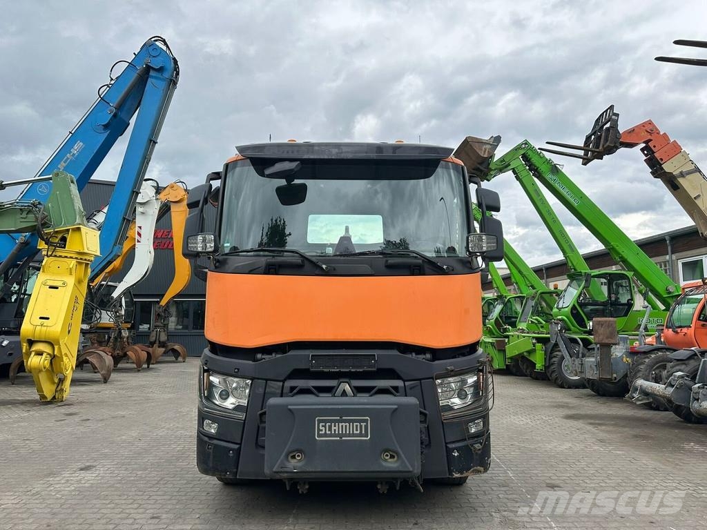 Renault C 460 Vrachtwagen met containersysteem