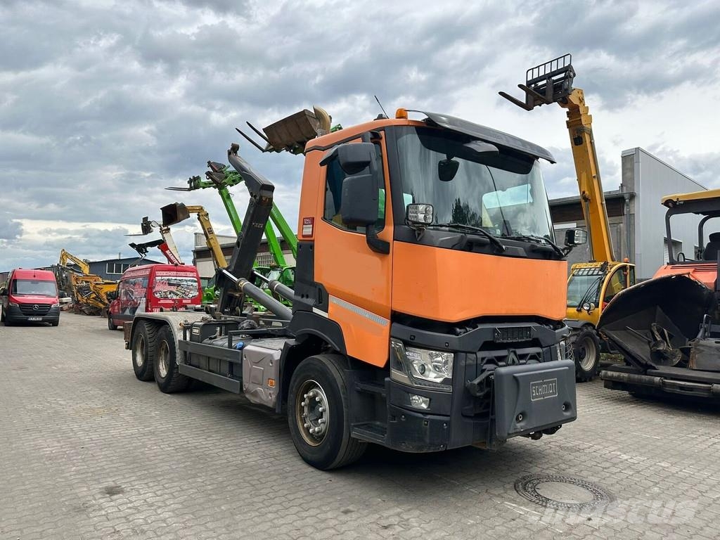 Renault C 460 Vrachtwagen met containersysteem
